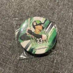 ヤクルトスワローズ スタンド付き缶バッジ 内山壮真