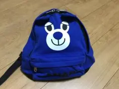 ANAPクマの顔デザイン 青リュック