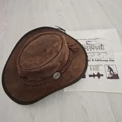 オーストラリア BARMAH HAT バーマーハット BUSHHAT Mサイズ