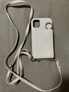 スマホケース iPhone11 ストラップ付き