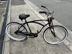 しまじろう　大阪引取り限定　5月購入　ビーチクルーザー　変速機付き　自転車 しまじろう様専用 大阪引取り限定 5月購入 ビーチクルーザー