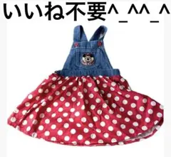 ミニー　ディズニー　ミニーマウス　バースデイ　フタフタ　ジャンスカ　90
