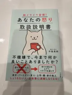 あなたの怒り取扱説明書　美品