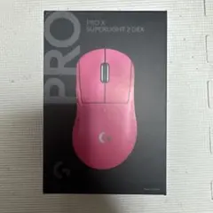 【新品未開封】G PRO X SUPERLIGHT2 DEX マゼンタ