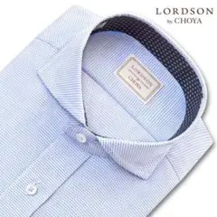 LORDSON by. CHOYA 長袖　ワイシャツ　ブルー　水色　38-82