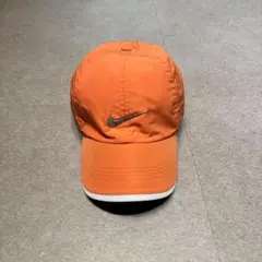 Nike golf drifit キャップ　帽子　オレンジ　ゴルフ