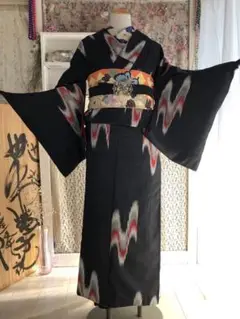 【12月】アンティーク着物 お召