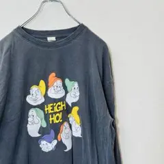 【7人のこびと】ディズニー 長袖 Tシャツ Mサイズ Disney 白雪姫