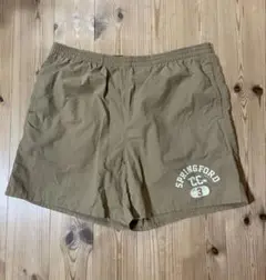 BUDDY カーキ ショートパンツ　ナイロン　Lサイズ