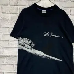 USA製90sヴィンテージTシャツ！シングルステッチ　ブラック半袖古着M716