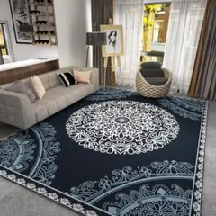カーペット160x230cm ラグマット北欧 ラグ 洗える 抗菌防臭 #b8