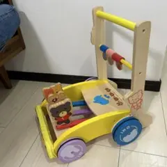 美品　西松屋　ミテミテ　カタカタ　手押し車