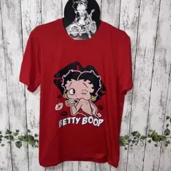 ベティ半袖Tシャツ　ベティブープtシャツ メンズ　ベティちゃんトップス　半袖t⑤