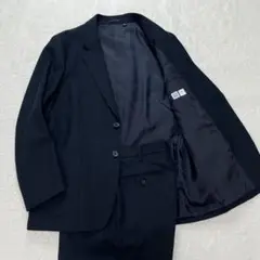 UNIQLO U セットアップ　ウールブレンドジャケット　パンツ　スーツ　M