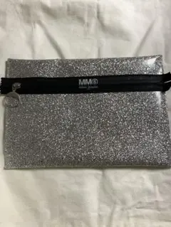 MM6 Maison Margiela シルバークラッチバック