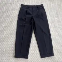 A.P.C アーペーセー タックワイドテーパードスラックスパンツ ワイドパンツ