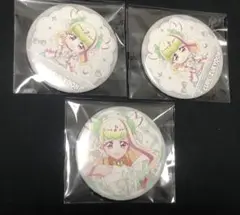 貴重　プリキュア ズキューン 缶バッジ ドリステ 等身