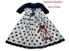 美品★Melody BasKet サイズ135㎝　ワンピース