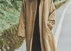 comoli リネンウールカシミヤ バルカラーコート 2