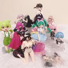 相場以下 箱無し 未使用品 プライズ フィギュア まとめ売り アルベド 初音ミク