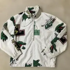 LACOSTE グラフィックプリント ナイロンジャケット XS