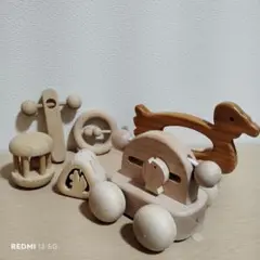 白木のおもちゃセット