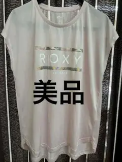 ROXY Tシャツ水陸両用　速乾性UV加工　大きめ ゆったり