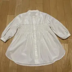 ワールドEprouve 5分袖ブラウス