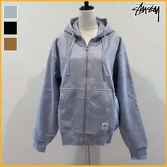 【日本完売】STUSSY ★ ダブルフェイスレーベル ジップパーカー 口コミ・レビュー｜【日本完売】STUSSY ☆ ダブルフェイス