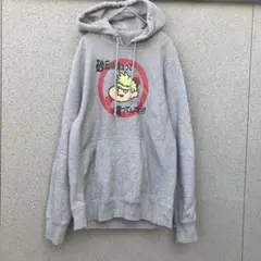 2276【UnitedAthle】M♡キャラクターグラフィックパーカー 裏起毛
