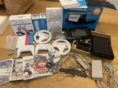 【本体動作確認済】Wii U 本体セット ゲームソフト、コントローラー付き