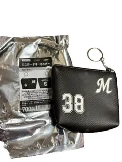 千葉ロッテマリーンズ　ミニポーチキーホルダー　38/髙部瑛斗