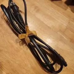 電源ケーブル　メガネケーブル　ブラック