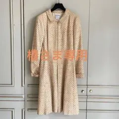 ヴィンテージ CHANEL シャネル ツイード ジップアップコート
