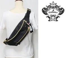 新品タグ付き【OROBIANCO オロビアンコ】伊製 金ファスナー ボディバッグ
