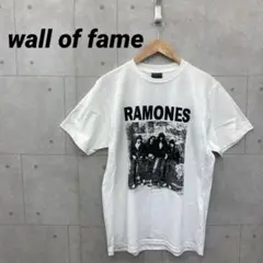 wall of fame Ｔシャツ RAMONES ラモーンズ メンズ 白