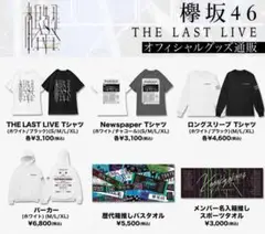 【077】欅坂46 LAST LIVE Tシャツ チャコール 新品