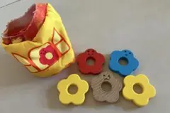 こどもちゃれんじbaby 10ヶ月知育玩具 木のカチカチつみきセット