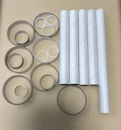 空き芯セット（サランラップ セロハンテープ マスキングテープ）21点セット 中古