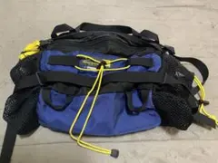 中古★MOUNTAIN SMITH★マウンテンスミス　ボディバック　青黒