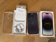iPhone 14 pro 128gb SIMフリー ディープパープル