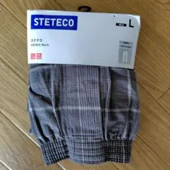 ユニクロ　メンズ　ステテコ　グレーチェック