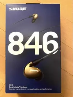 【新品未使用】Shure シュア SE846-BNZ+BT1-A イヤホン