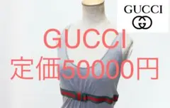 GUCCI リボン柄 GG レディースタンクトップ