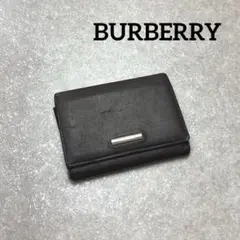 BURBERRY バーバリー 名刺入れ カードケース レザー ダークブラウン