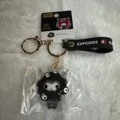 クロミ　関西大阪万博 黒ミャクミャク サンリオ 立体マスコットキーホルダー