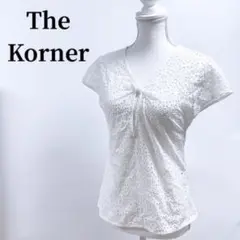 THE Kornerザコーナー レディースブラウス ノースリーブ レース 38