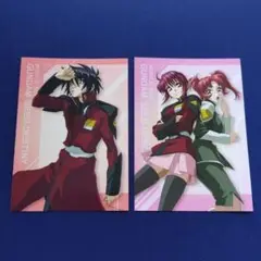 ガンダムSEED DESTINY☆ポストカード《シン》《ルナ＆メイリン》２枚