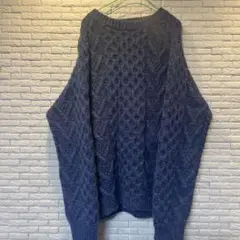 blarney フィッシャーマンケーブルニット