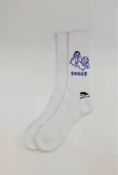 はなまる接骨院　コラボソックス　PURPLES パープルズ　KJ着